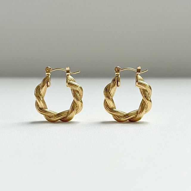 Bali Twisted Earrings