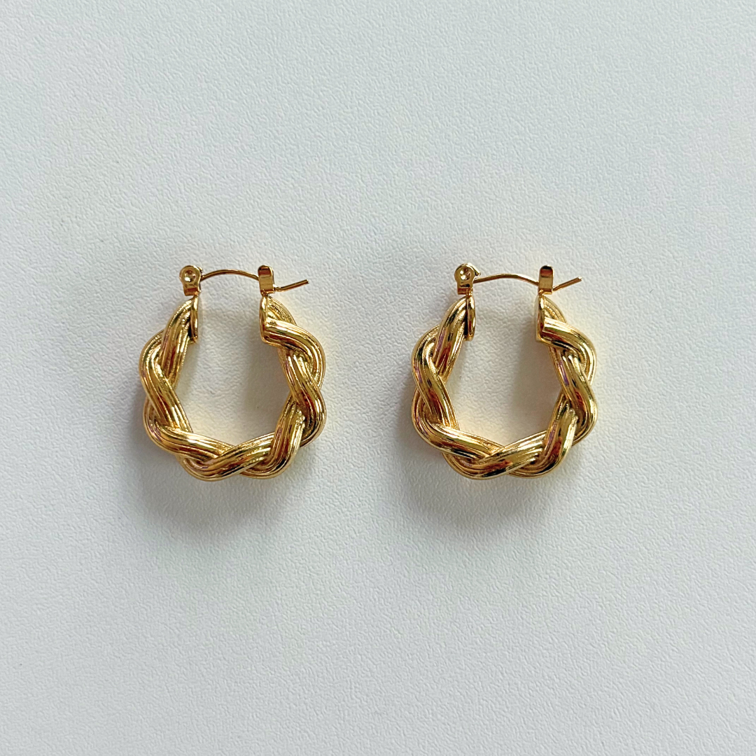 Bali Twisted Earrings