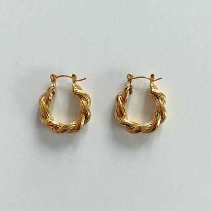 Bali Twisted Earrings