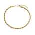 18ct Gold Plated Chunky Knot Rope Chain Necklace