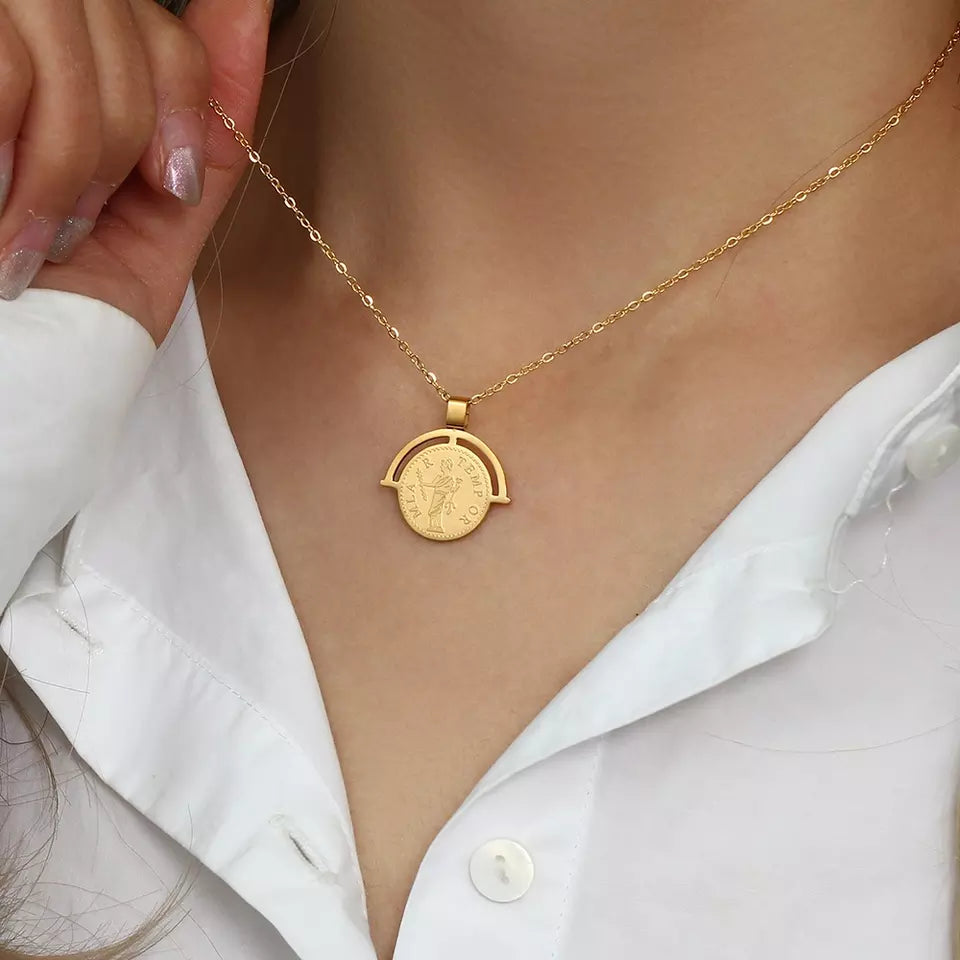 Malika Coin Necklace Meraki of London