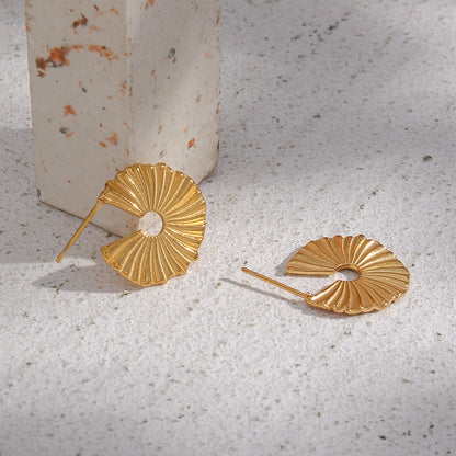 18ct Gold Plated Statement Earrings